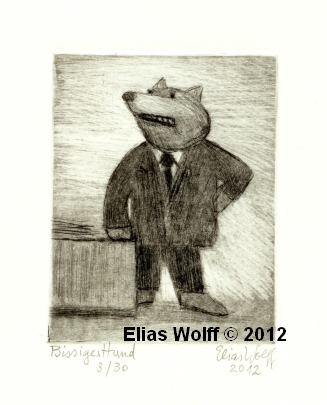 Bissiger Hund Bissiger Hund