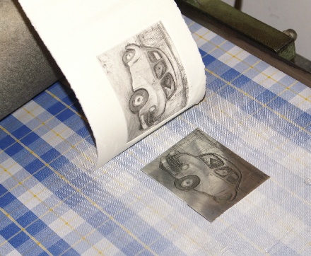 8) Der fertige Druck