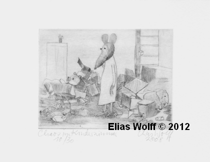 Chaos im Kinderzimmer